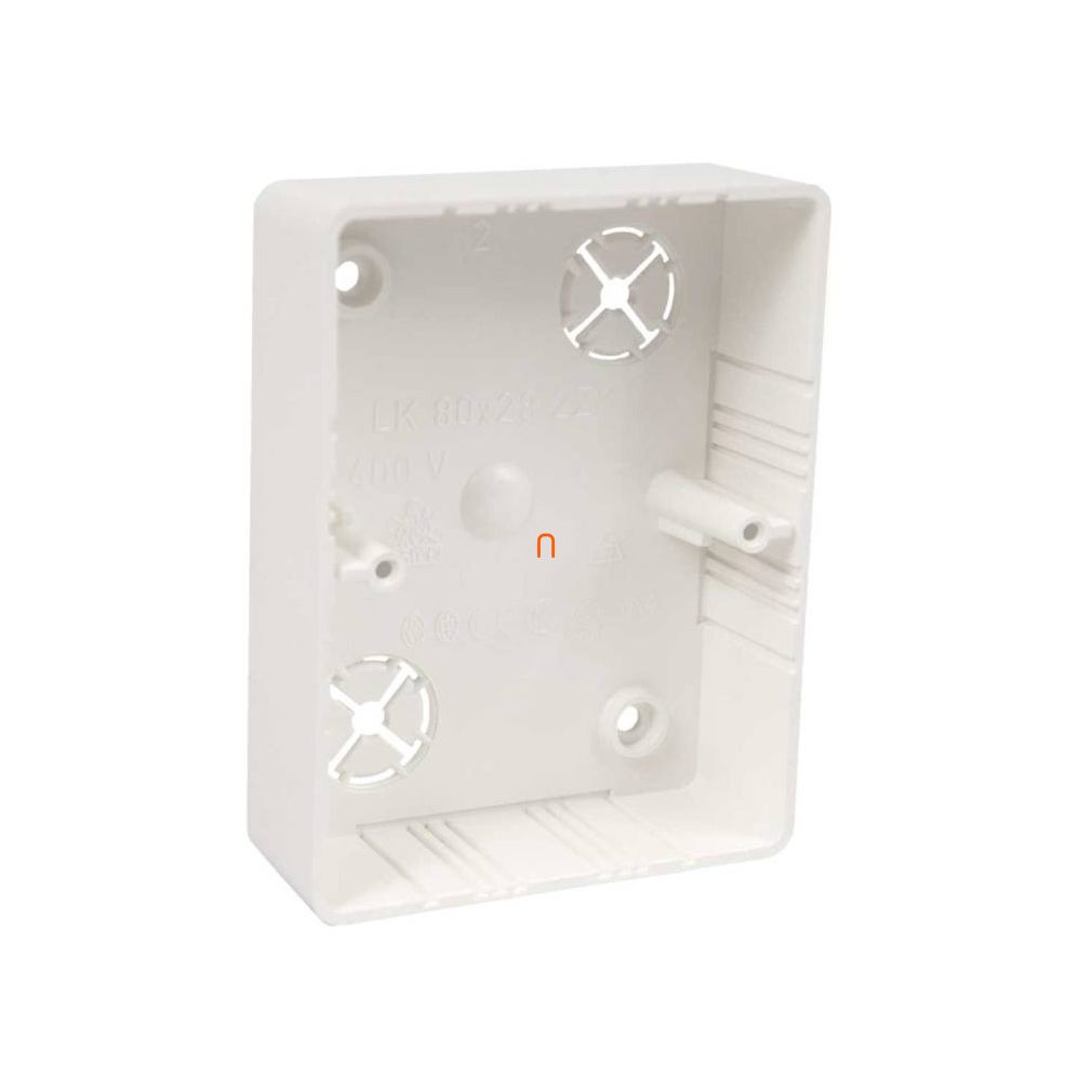 Cutie de distribuție - LK 105x81x28 (ABB Classic v. Spring) maro deschis, LK 80X28 2ZK SD Kopos