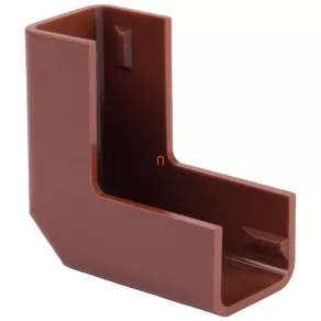   Colț exterior LV pentru canal de cabluri 18x13, stejar închis la culoare, 8736 I2 Kopos