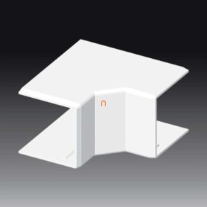   Colț interior LHD 40x40 pentru canale de cabluri, maro deschis, 8645 SD Kopos