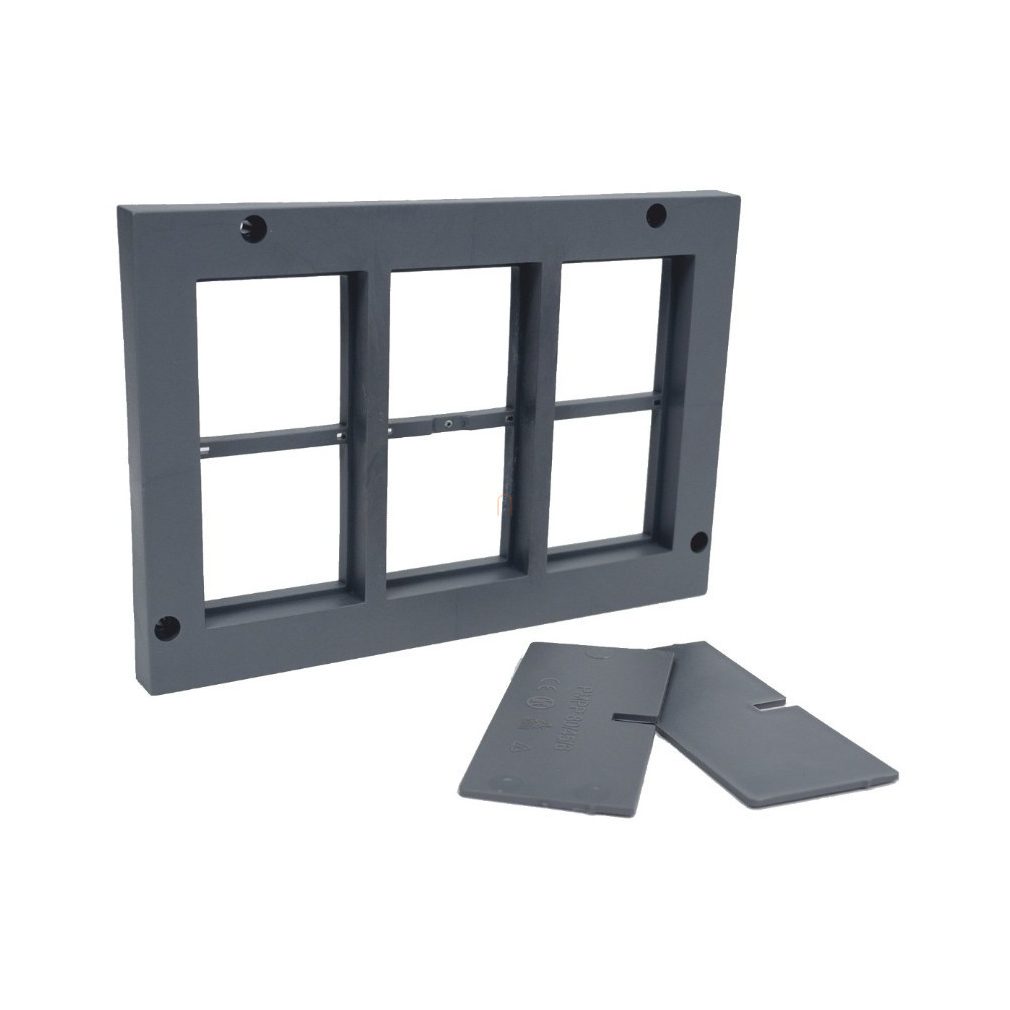 Padlódoboz szerelvény alátét 125x180/6 készülékhez, PP 80/45/6 LB Kopos