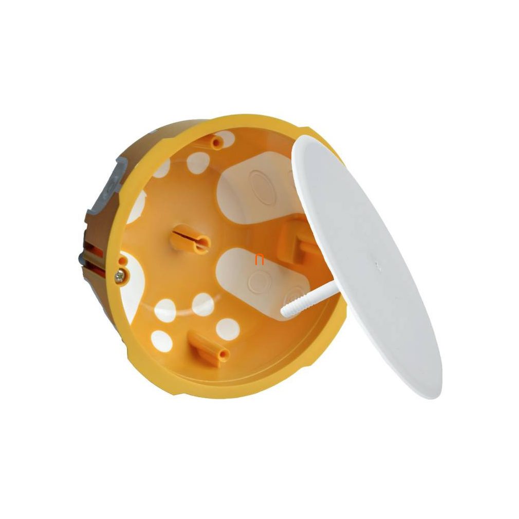 Cutie de îmbinare pentru gips-carton, rotundă, 104 mm, adâncime 55 mm, cu capac KO 97/LD NA Kopos