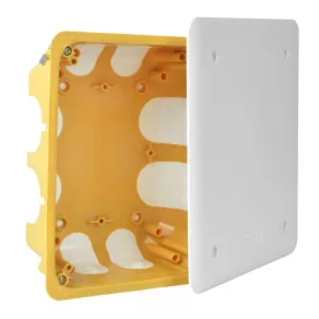   Cutie de distribuție pentru gips-carton cu capac, 180x140 mm, intrare din cauciuc. KO 180/LD NA