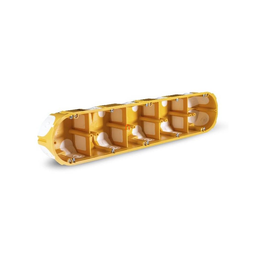 Cutie din gips-carton 5, adâncime 50 mm, galbenă, etanșă KPL 64-50/5LD NA Kopos