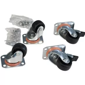   Set de role Legrand Evoline, 2 blocabile, 2 pivotante - ECAST4