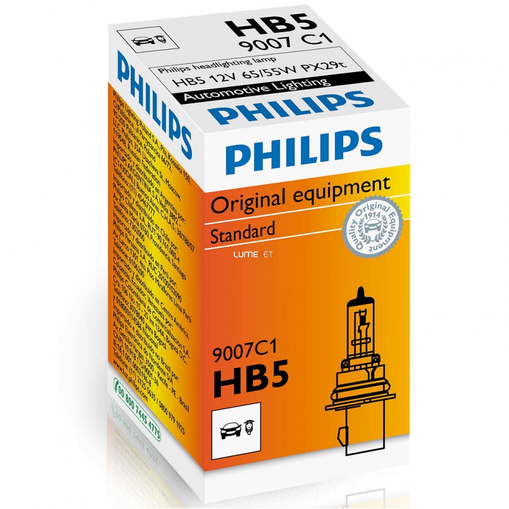 Philips Original Vision +30% 9007C1 HB5 65/55W