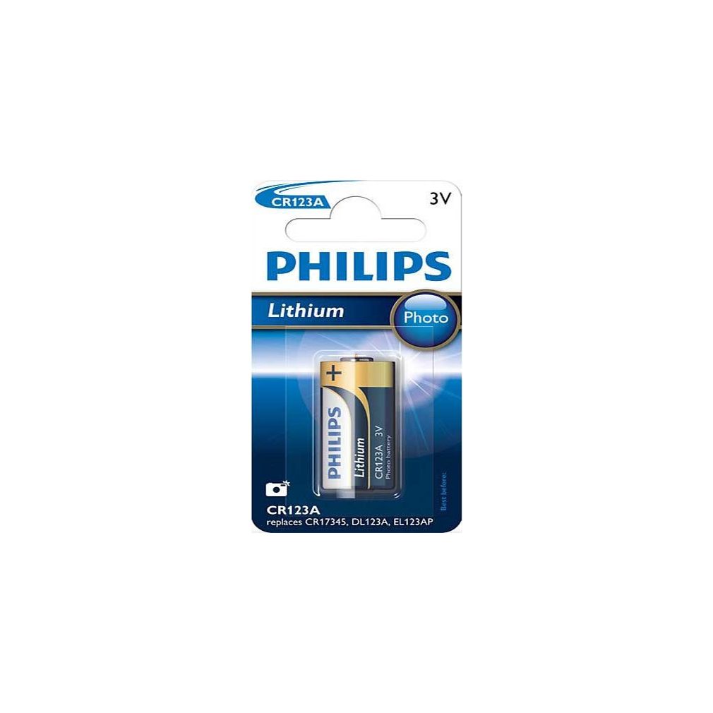 Philips Extremelife Photo Litiu CR123 3V