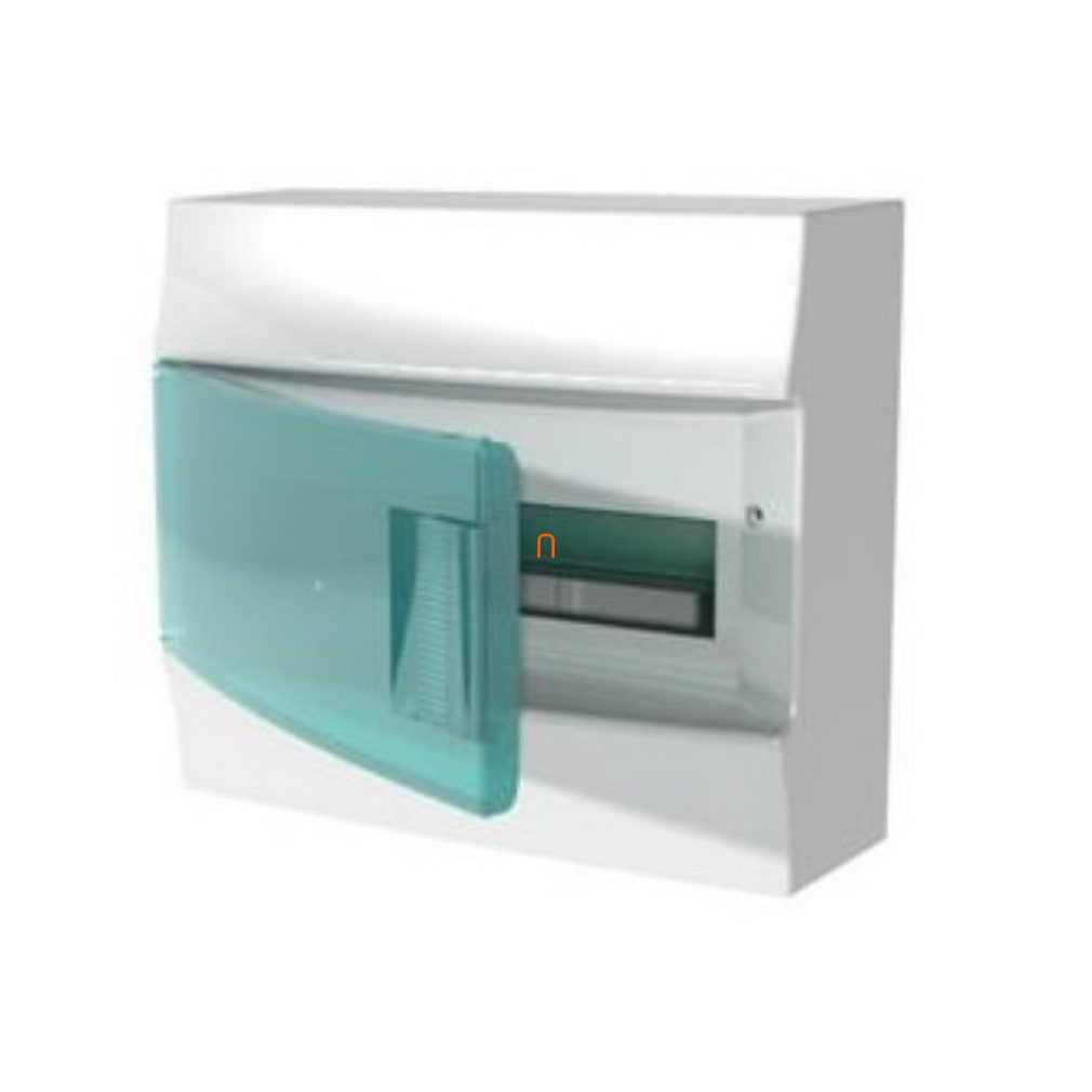 Distribuitor electric exterior, 1 rând, 12 module, cu ușă transparentă, IP41, șină PE/N ABB Mistral41W 1SPE007717F0421