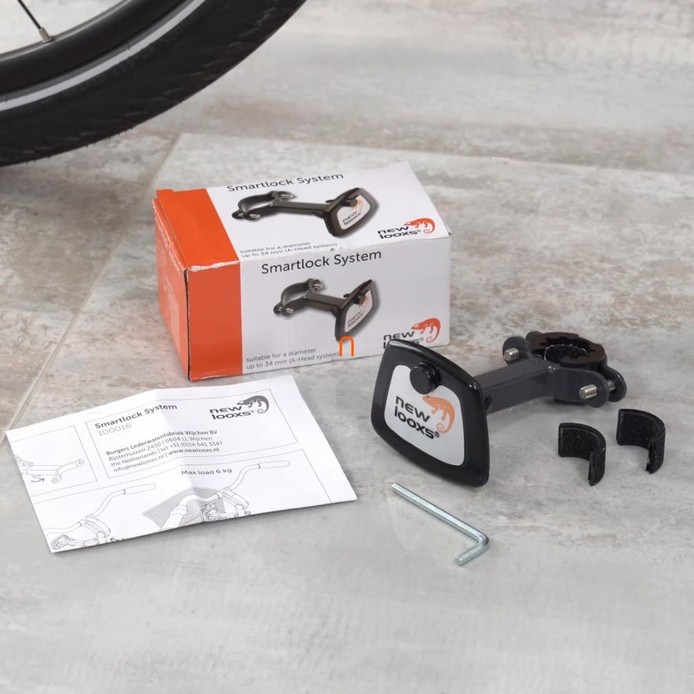 Suport pentru bicicletă pentru ghidon, 21,1-25,4 mm (Smartlock System)