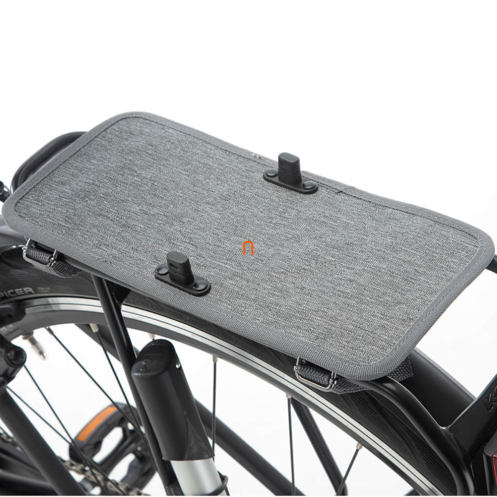 Placă de fixare Nova Plate pentru fixarea genții, 27x13cm, gri (Nova Plate)