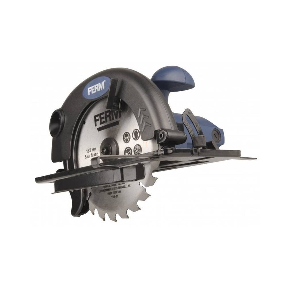 FERM Ferăstrău circular 185 mm, 1200 W, cu cablu CSM1039