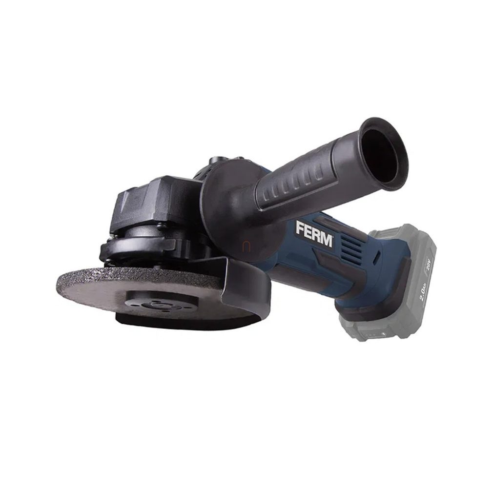 FERM Polizor unghiar cu acumulator 20V - 115mm, fără acumulator și încărcător AGM1125