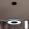 Lampă suspendată LED Philips Hue Being White Ambiance, negru + comutator cu funcție de reglare a intensității luminoase