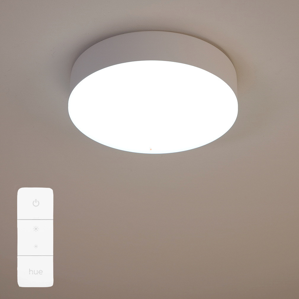 Philips Hue Bluetooth Enrave S White Ambiance LED plafonier, alb + DIM Switch