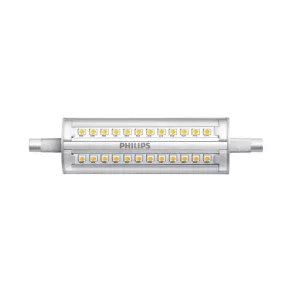   Sursă de lumină LED R7s 14 W, 1800 lm, 4000 K, alb neutru, Ra80, 230 V, CorePro LED linear 118 mm, reglabilă, 929001243802, Philips