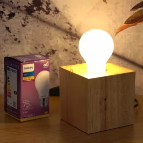   Philips E27 LED opal 8,5W 1055lm 2700K alb cald 300° - înlocuiește becul de 75W