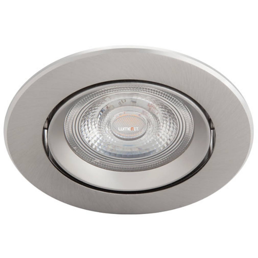 Philips Sparkle L 3x5W 350lm, alb cald, reglabil, spot LED înclinat, nichel, 8,5cm, 3db/pachet