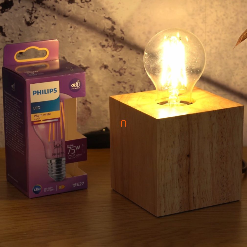 Philips E27 LED 8,5W 1055lm 2700K alb cald - înlocuiește becul de 75W