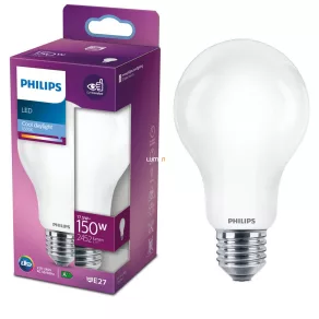   Philips E27 LED 17,5W 2452lm 6500K daylight - înlocuiește becul incandescent de 150W