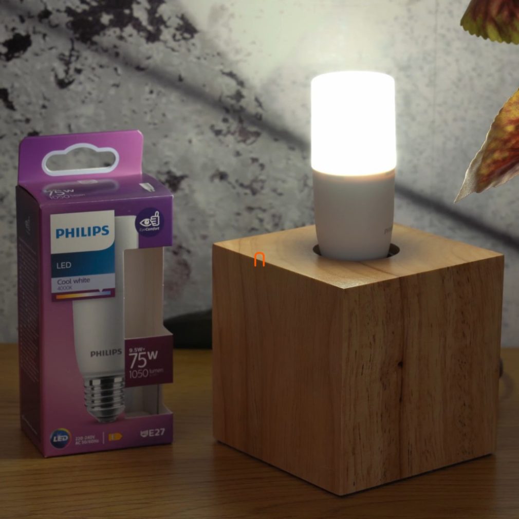 Philips Stick E27 LED T38 9,5W 1050lm 4000K alb rece 240° - înlocuiește becul de 75W