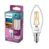 Philips SceneSwitch E14 LED 5W 470/180/90 lm 2700/2500/2200 K – în locul unui bec de 40 W