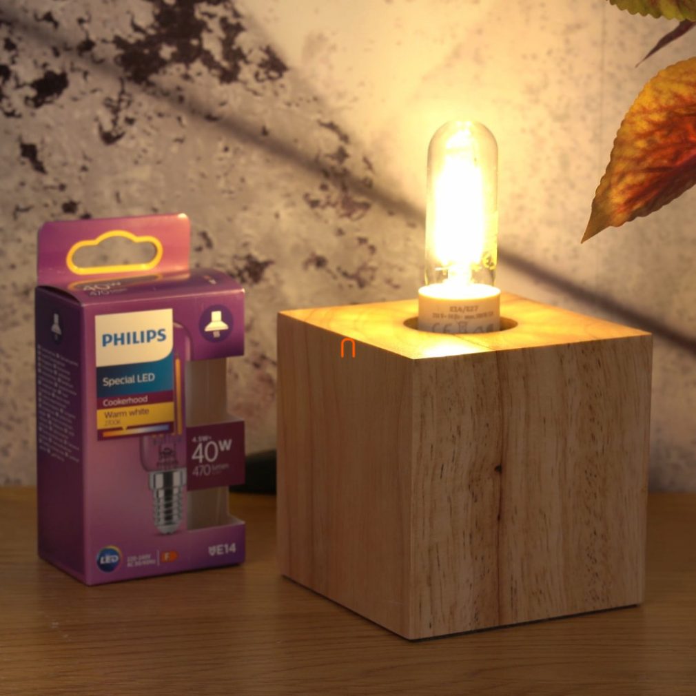 Philips E14 LED 4,5W 470lm 2700K alb cald - înlocuiește becul de 40W