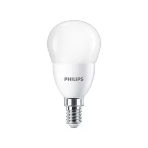   Bec LED rotund mic 7 W, soclu E14, 806 lm, 4000 K, lumină albă neutră, Ra80, 230 V, CorePro Lustre 929002973302, Philips