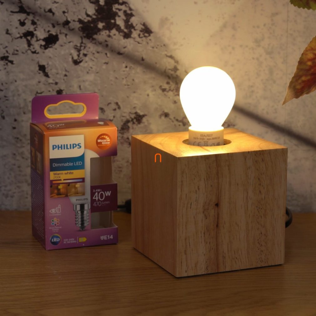 Philips E14 LED bulb 3,4W 470lm extra cald alb - înlocuiește becul de 40W (Calssic WarmGlow)