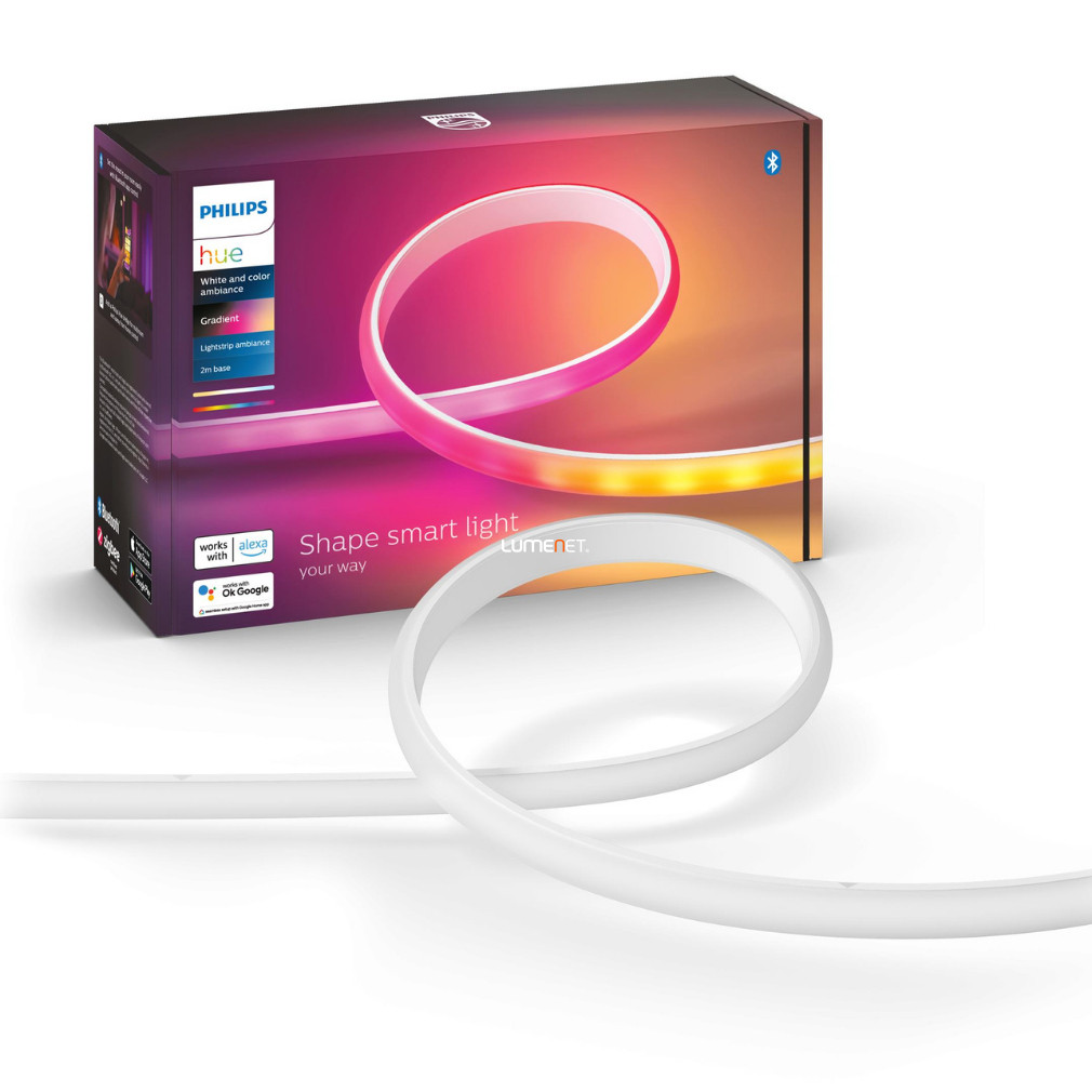 Philips Hue Gradient Lightstrip White and Color Ambiance LED-szalag alapkészlet 2m