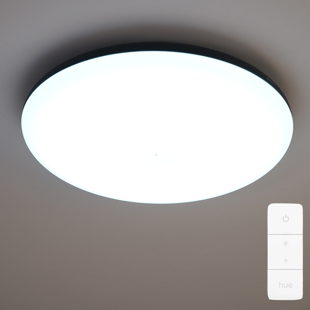 Philips Hue Cher White Ambiance LED mennyezeti lámpa, fekete + DIM Switch