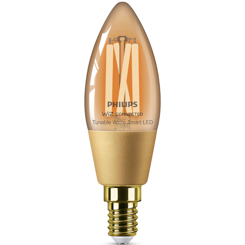 WiZ (Philips) LED inteligent E14, 2000-5000 K, înlocuiește becul de 25W