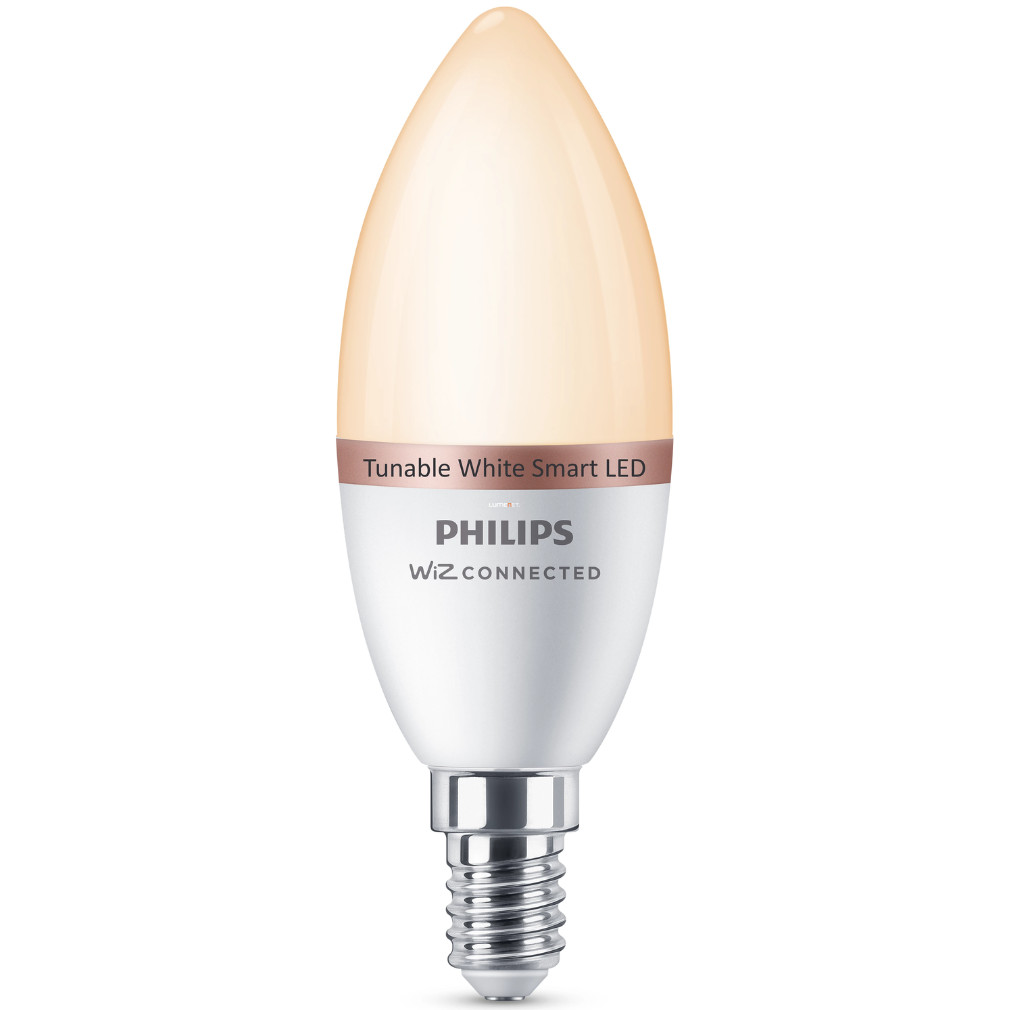 WiZ (Philips) smart E14 LED, 2200-6500 K, înlocuire bec 40W