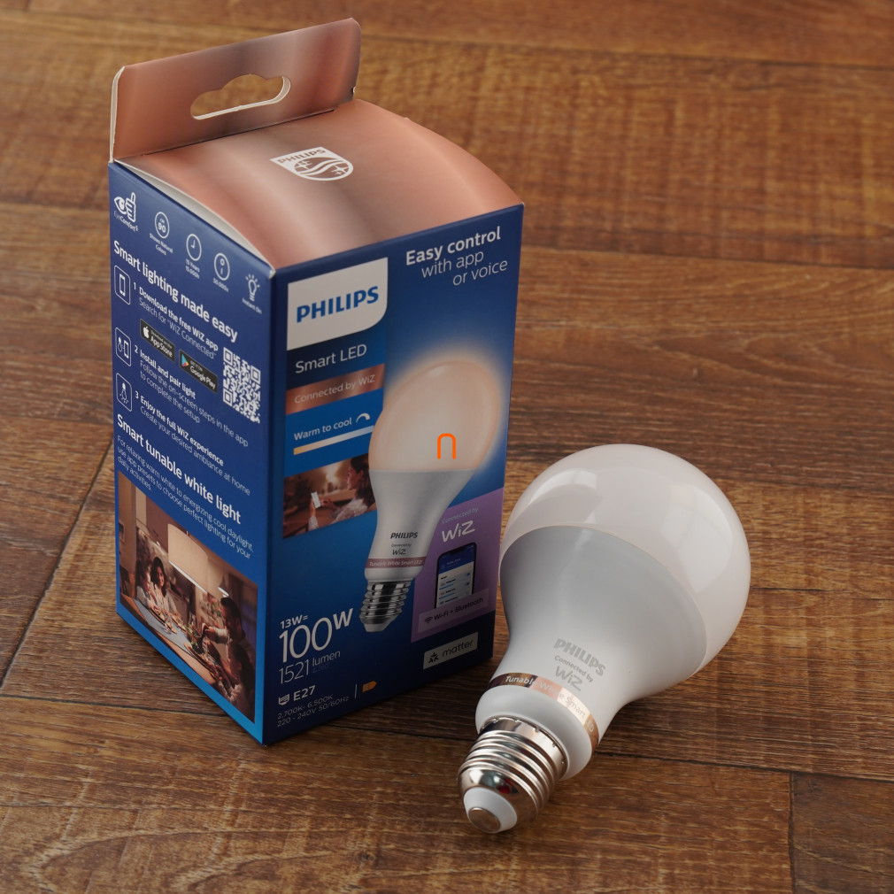 WiZ smart E27 LED, 2200-6500 K, înlocuire bec 100W