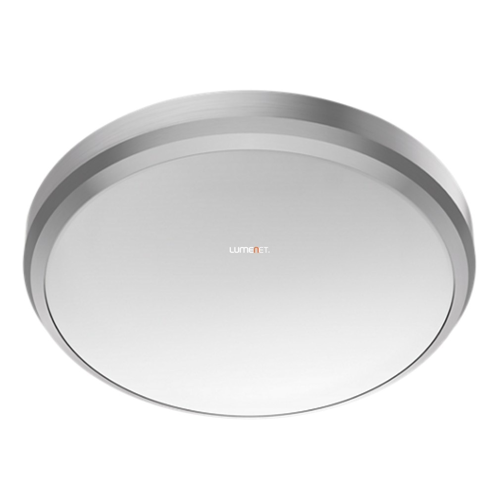 Philips Doris 6W 600lm, alb cald, lampă LED de plafon pentru exterior, IP54, 22 cm, nichel