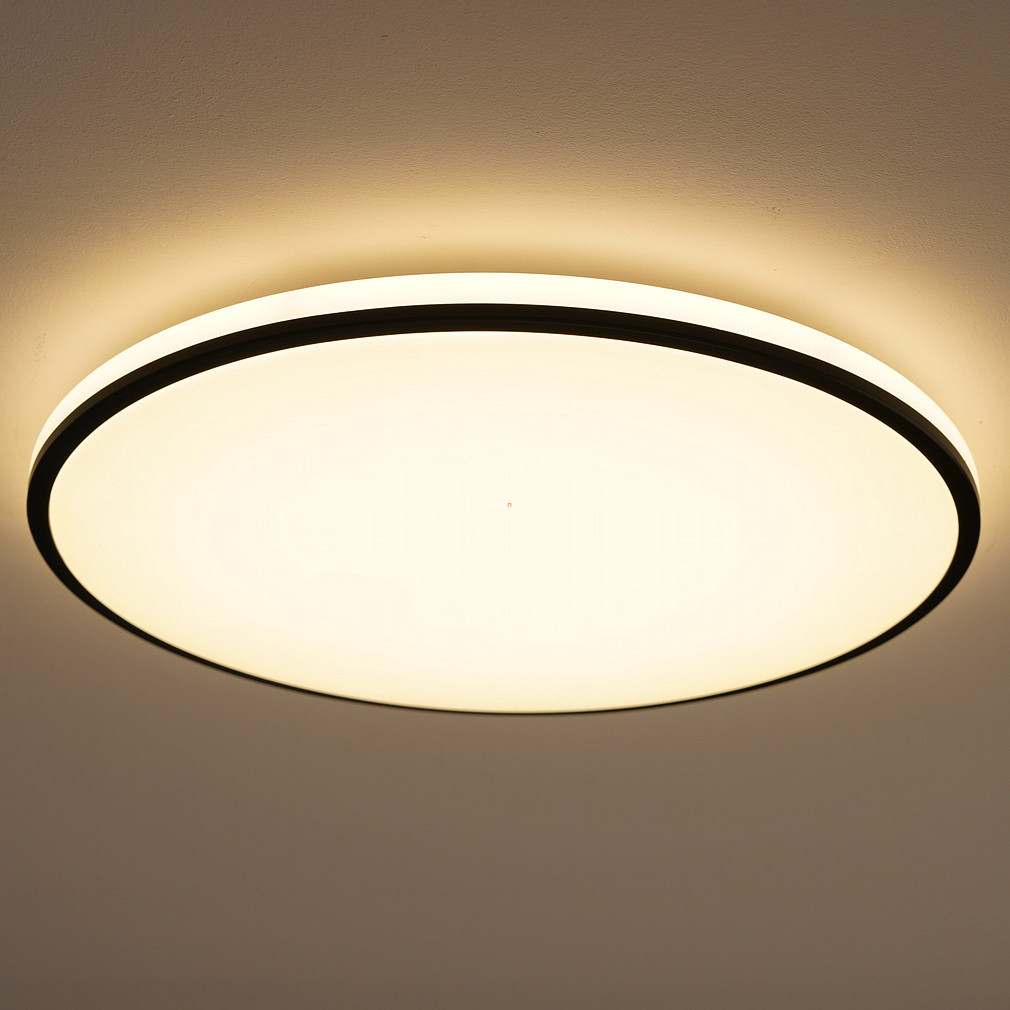 Philips LED plafonieră cu întrerupător, alb cald, 22 W, negru (Ozziet)