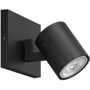 Lampă cu braț Philips, negru (Runner)