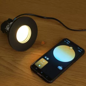   Spot încastrat în tavan Philips Hue Xamento White and Colour Ambience, negru