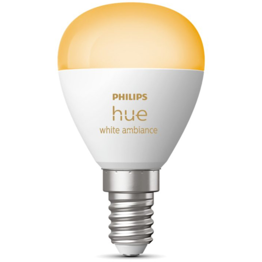 Philips Hue okos E14 LED, 5,1 W (ambianță albă)