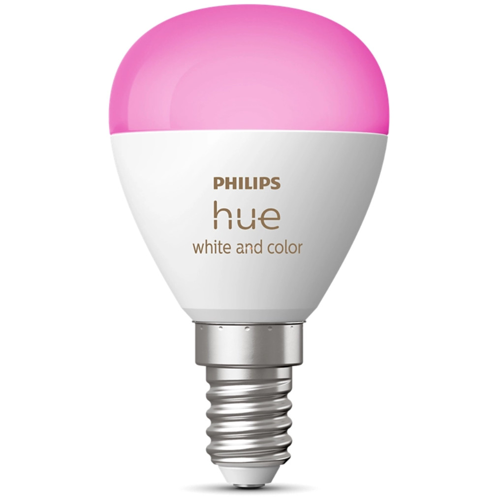 Philips Hue okos E14 LED, 5,1 W (alb și ambianță color RGBW)