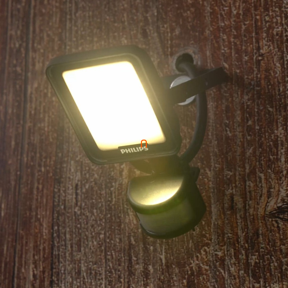 Philips Ledinaire LED mini reflector, 10W, 3000K, IP65