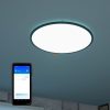 WiZ Super Slim Wi-Fi, Bluetooth 36W 3800lm 2700-6500K lampă LED de tavan, negru