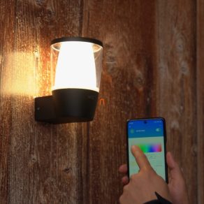   Lampă LED inteligentă WiZ pentru exterior, 2700-5000 K (Elpas RGBW)