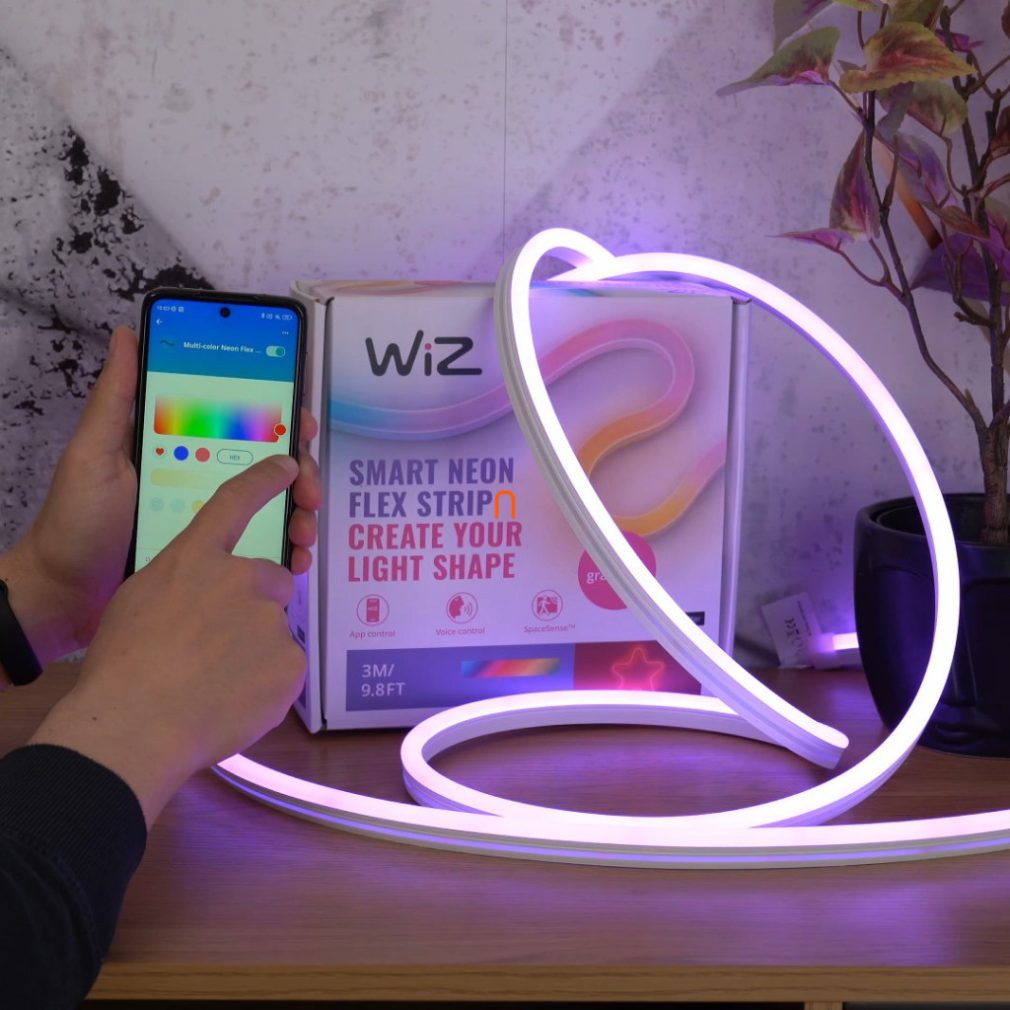 WiZ bandă LED inteligentă cu conexiune USB, 2700-5000 K, 3 metri