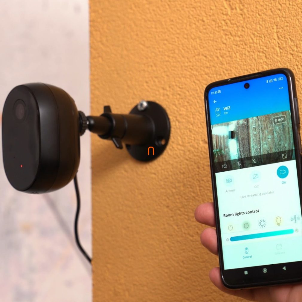 WiZ cameră de securitate inteligentă pentru exterior