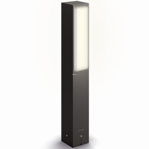   Lampă de podea LED pentru exterior Philips, lumină albă rece, 42 cm (Stratosphere)