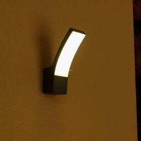   Lampă LED Philips pentru exterior, cu perete curbat, iluminare descendentă - 3,8 W (Splay)