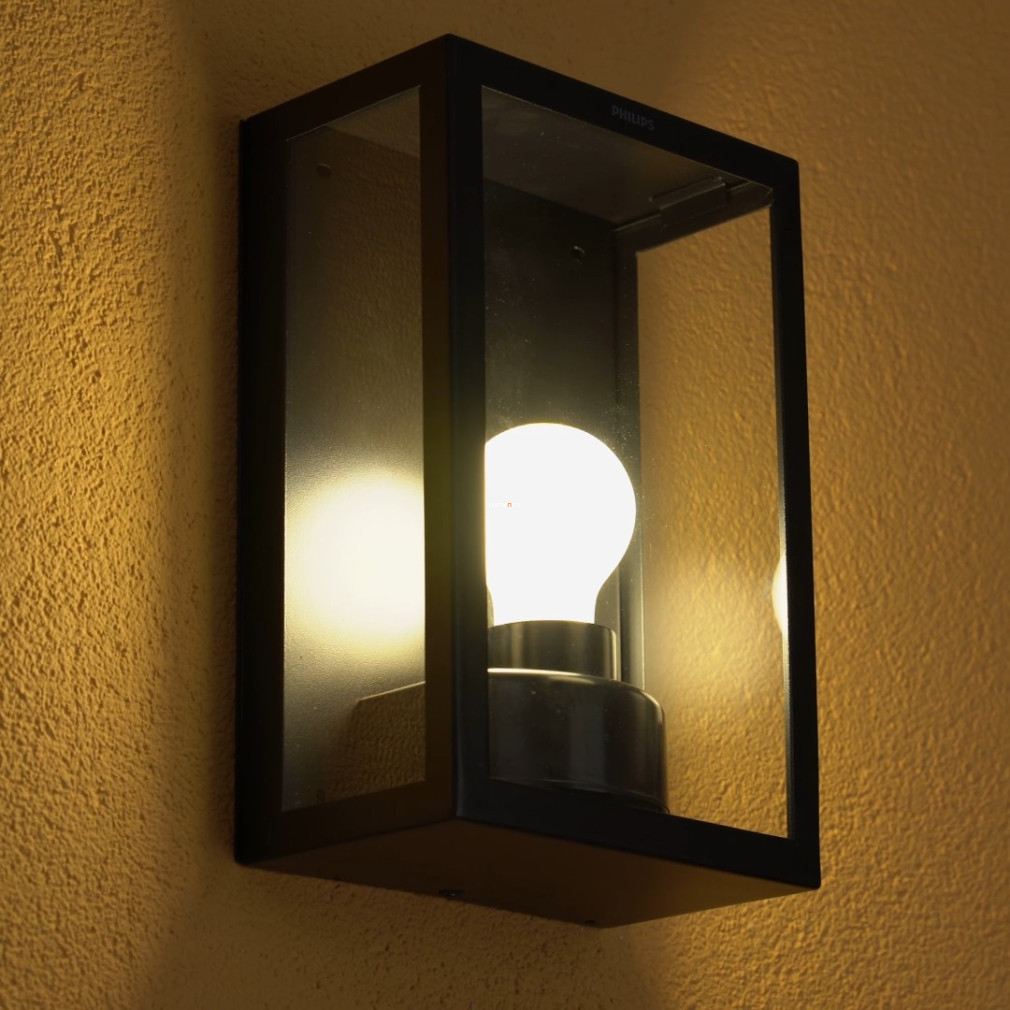 Philips lampă de perete pentru exterior, 26 cm, sticlă (Alzor)