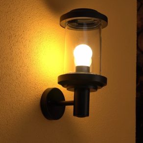   Lampă de perete pentru exterior Philips, sticlă, 36 cm (Listra)