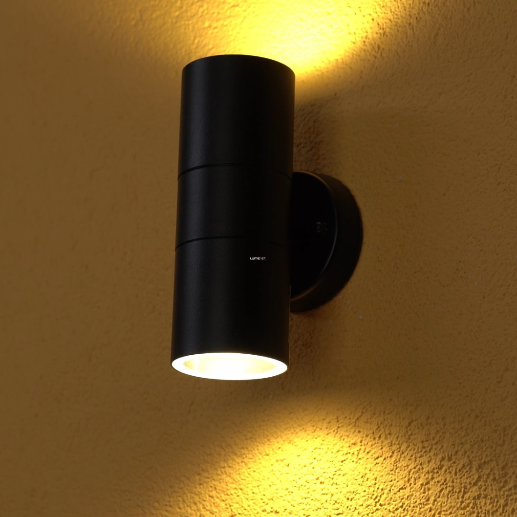 Philips lampă de perete pentru exterior cu lumină ascendentă și descendentă, negru (Kylis)