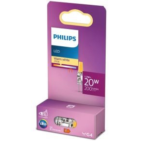   Capsulă LED Philips G4, 1,7 W, 200 lm, 2700 K, 12 V - înlocuiește becul de 20 W
