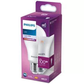   Philips E27 LED, 13 W, 1521 lm, 4000 K, opal - înlocuiește becul incandescent de 100 W